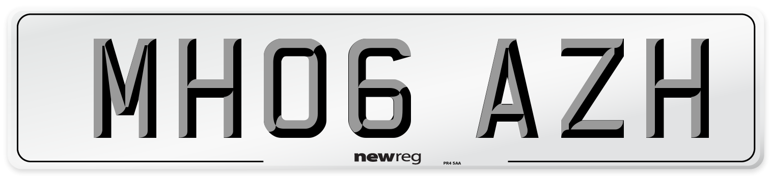 MH06 AZH Number Plate from New Reg